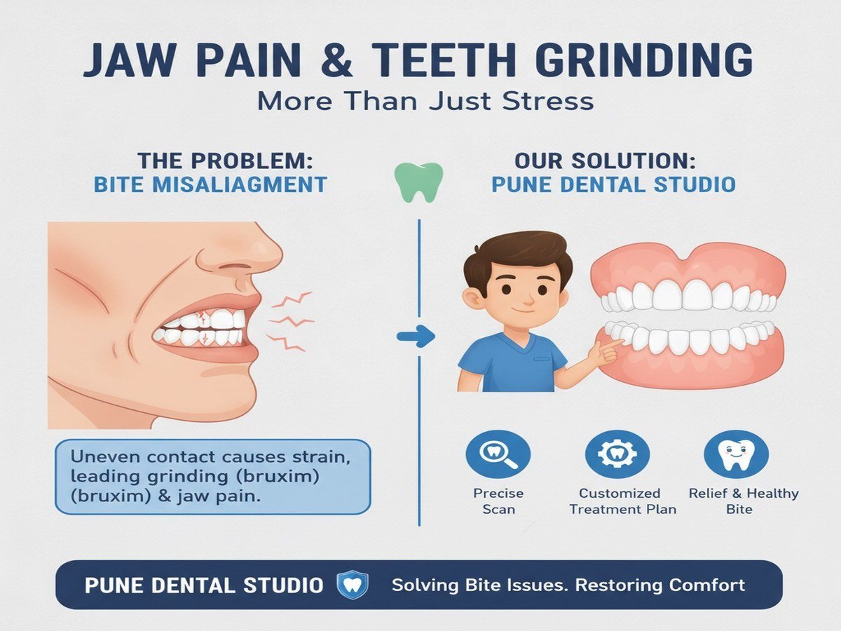 Teeth Grinding at Night? Here's Why Your Jaw Pain Isn't Just Stress