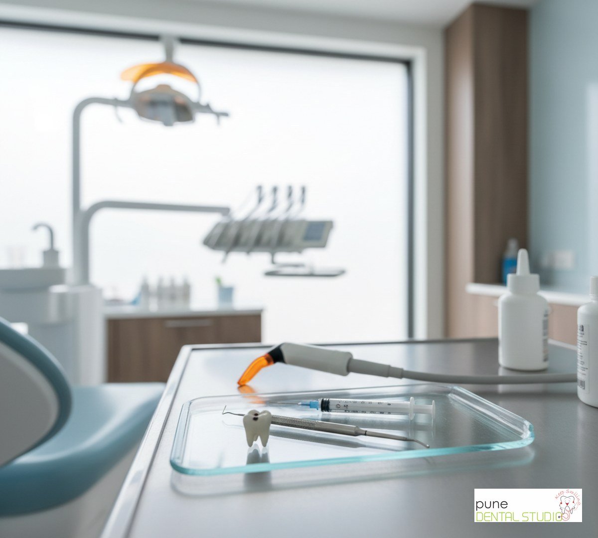 Equipment and interior of a Dental Clinic in Baner, illustrating “Cavity vs Filling Cost: Why Ignoring a Small Hole Becomes Expensive”, for the section “That Small Dark Spot You've Been Ignoring”