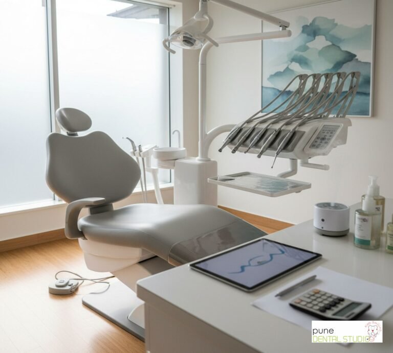 Equipment and interior of a Dental Clinic in Baner, illustrating “How to Choose the Right Dental Clinic in Baner for Your Needs”, for the section “When You're Searching for a Dental Clinic, You're Really Searching for Trust”